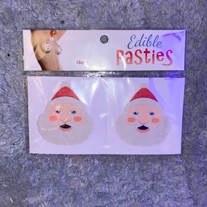 Edible Santa pasties 2 pack brand new